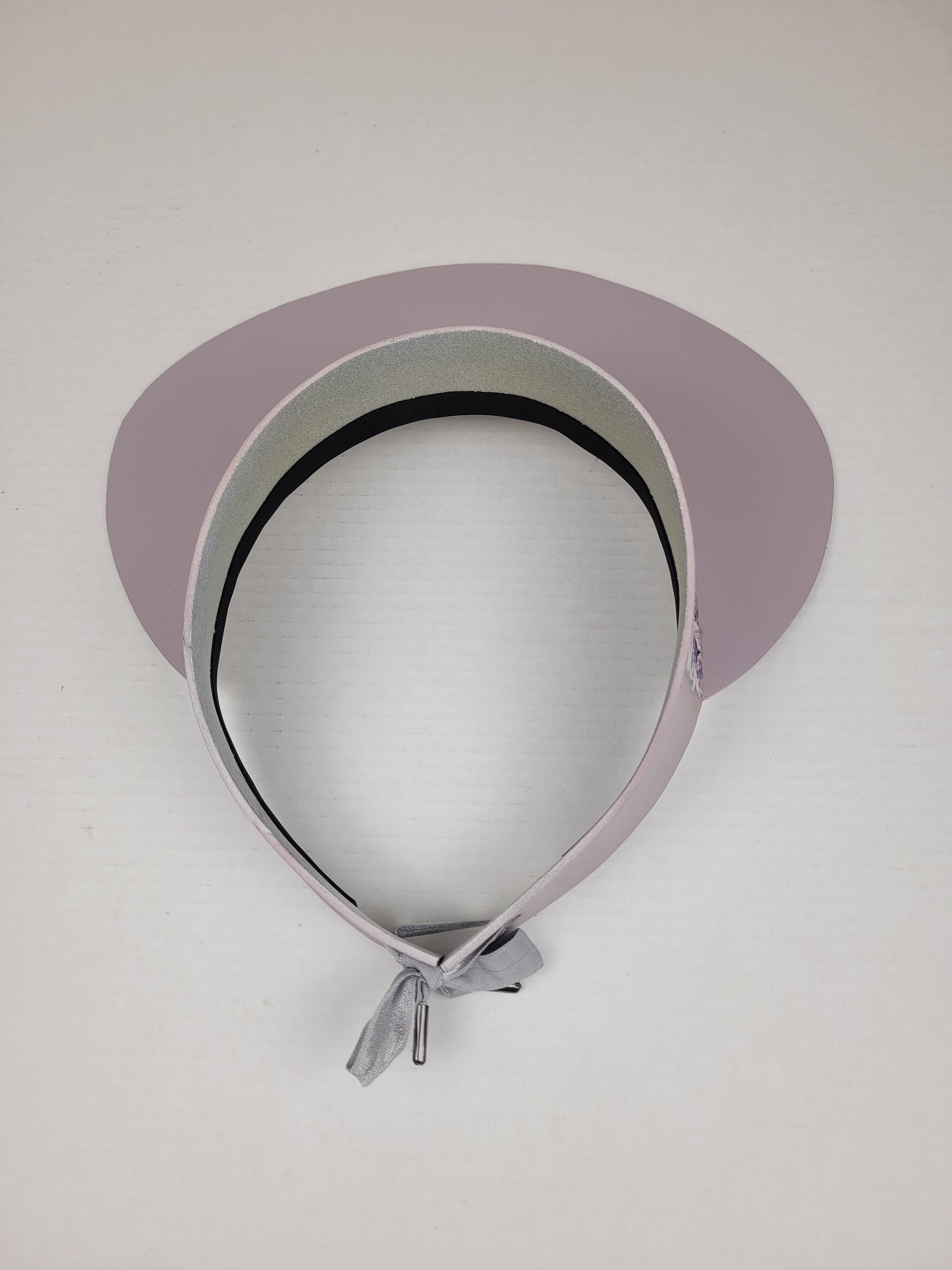 Light Purple LadyEVA Visor Hat with Purple Collage Band